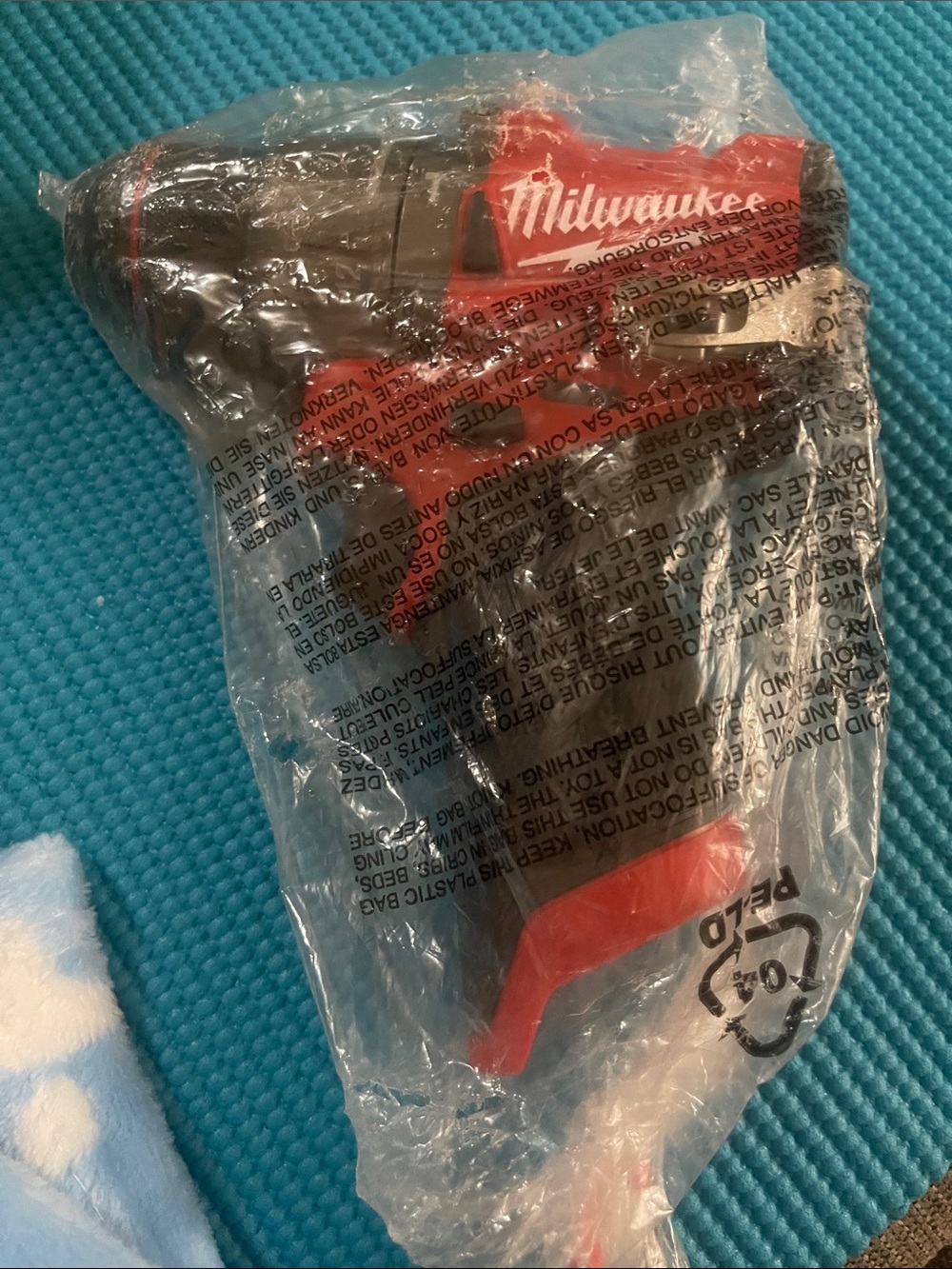 Milwaukee Cordless Impact Driver in Red and Black